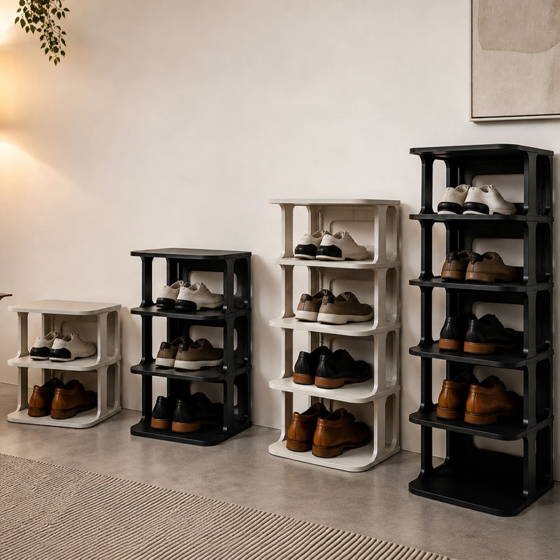 Shoe-rack-2 جاکفشی ایستاده آپارتمانی